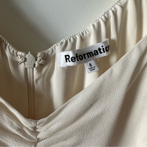 Reformation Butterfly Dress -Ivory - Picture 8 of 8